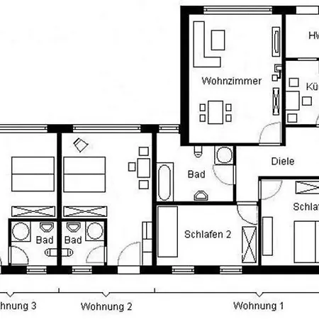 Prázdninový dům Landferienhaus Im Nationalpark Hagen (Rugen)